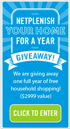 For 12 months, stock your house for free - our gift to you. You could win $250 every month for the next year.